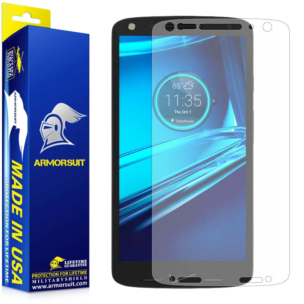 [2 Pack] Motorola Droid Turbo 2 Anti-Glare (Matte) Screen Protector