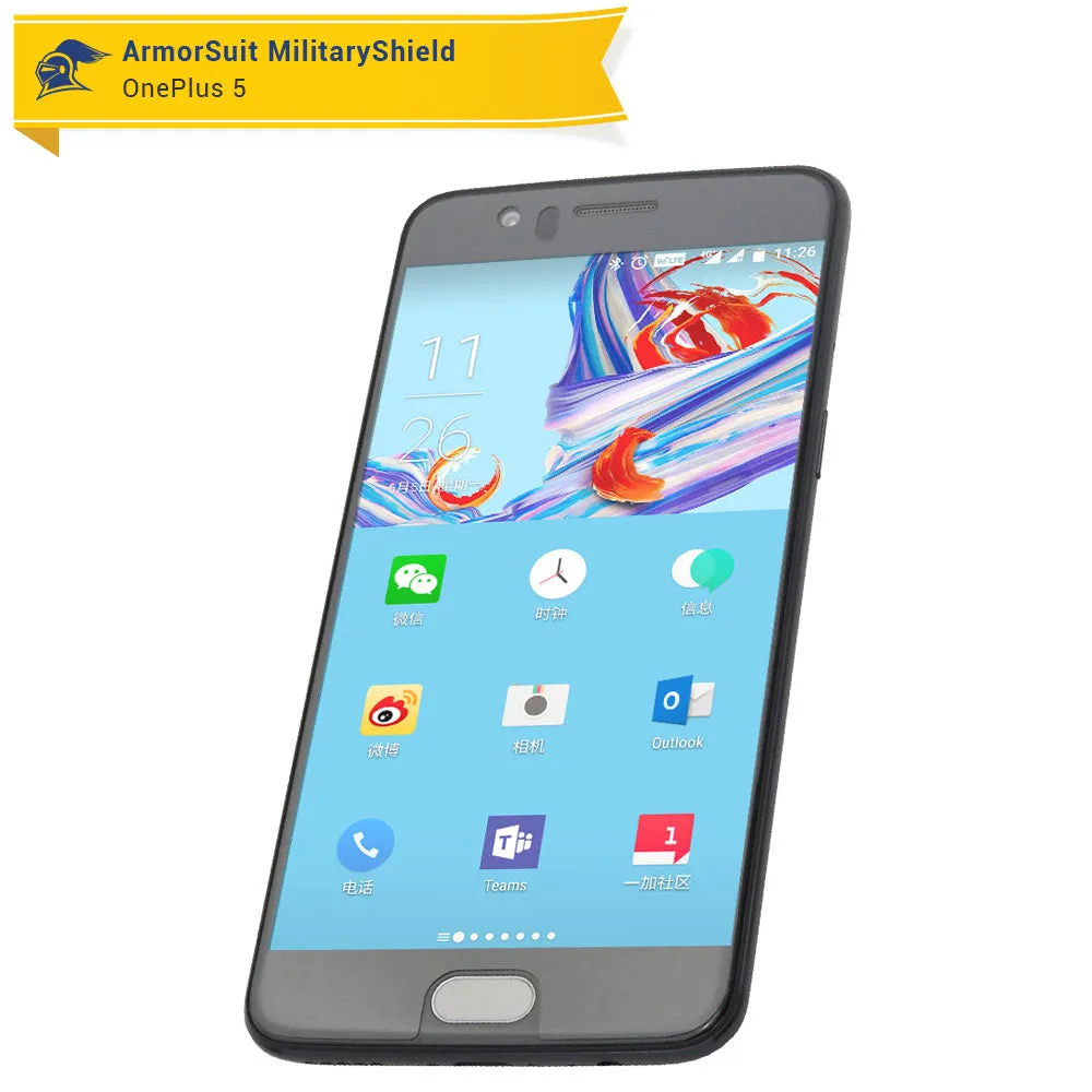 [2 Pack] OnePlus 5 Matte Screen Protector