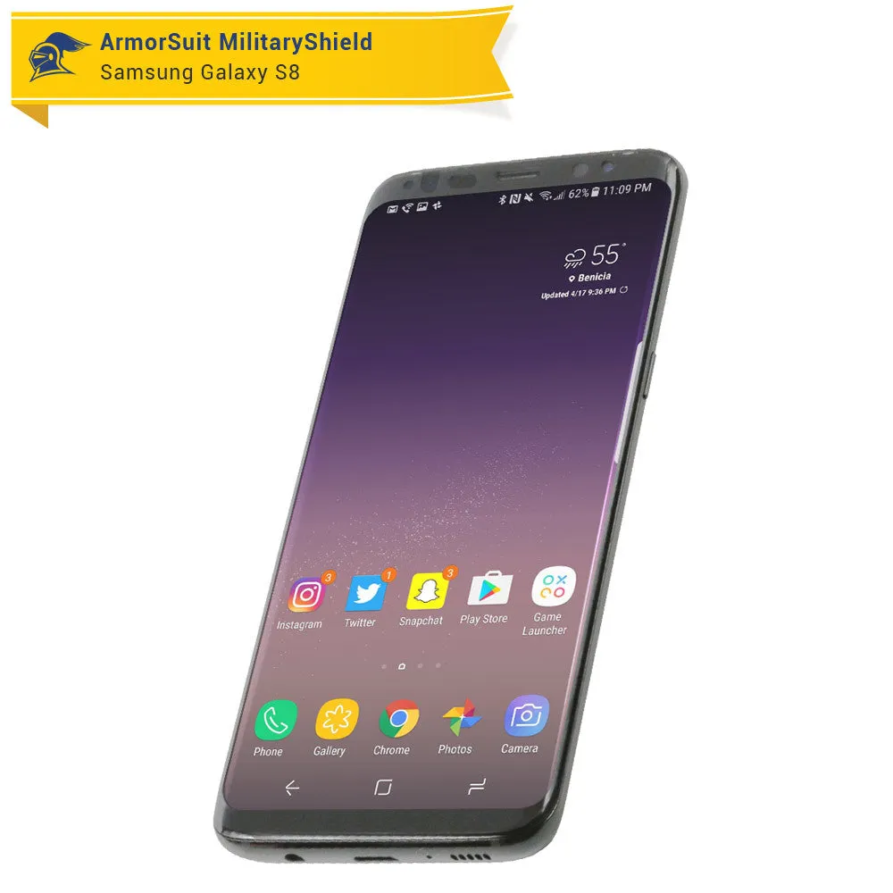 [2-Pack] Samsung Galaxy S8 (Matte) Screen Protector