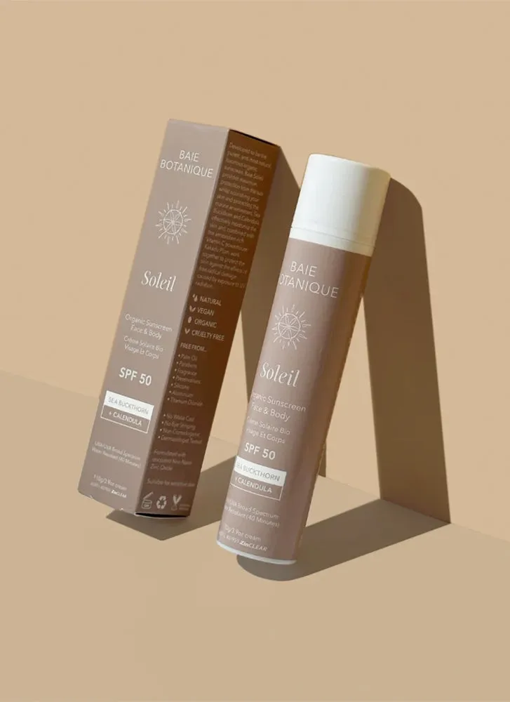 Baie Botanique Soleil Face & Body Sunscreen SPF50