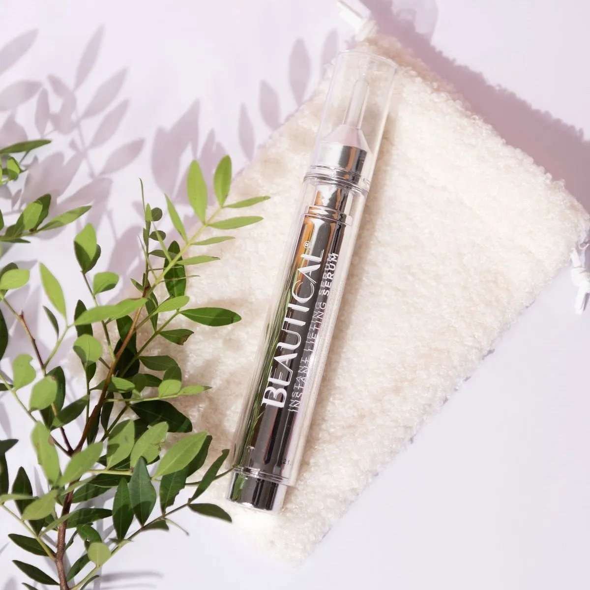 BEAUTICAL Instant Lifting Serum - Anti-Wrinkle, Lifting, Moisturizing - Face & Eye Contour - Hyaluronic Acid & Peptides - 15ml