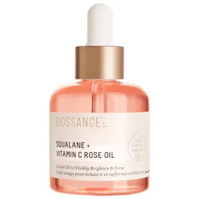Biossance Squalane   Vitamin C Rose Firming Oil