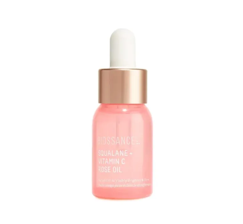 Biossance Squalane   Vitamin C Rose Firming Oil