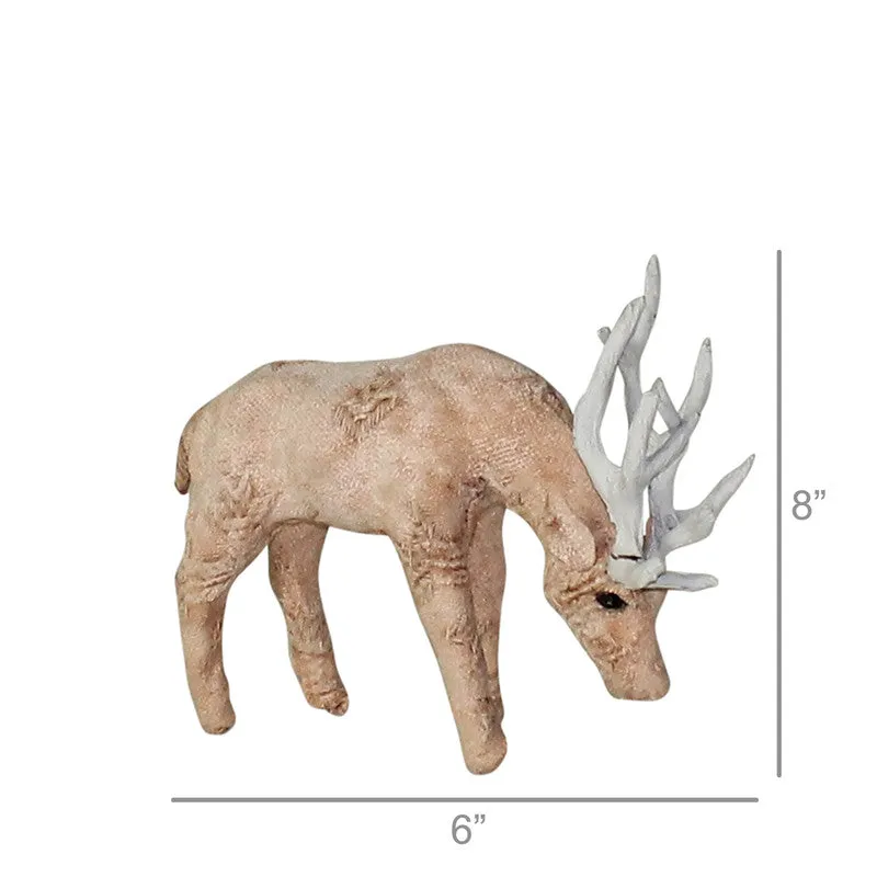 Blush Stag Grazing - Petite - Stonewashed Pink