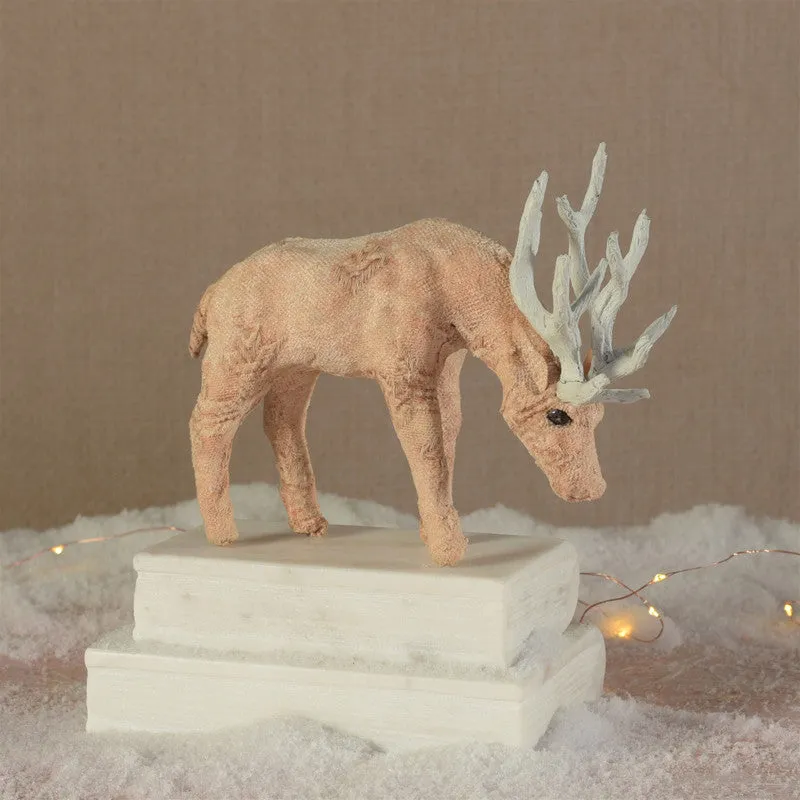 Blush Stag Grazing - Petite - Stonewashed Pink