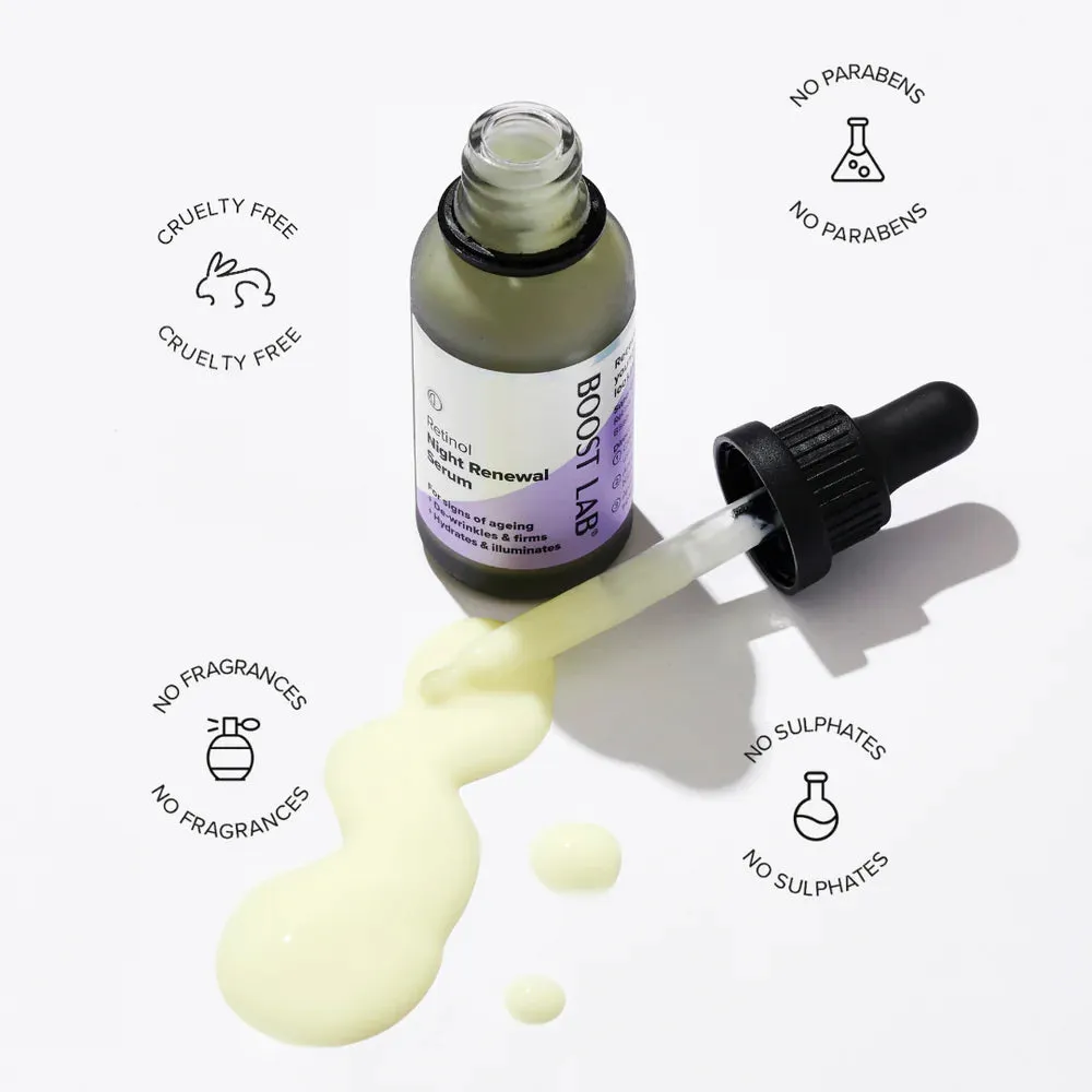 BOOST LAB Retinol Night Renewal Serum