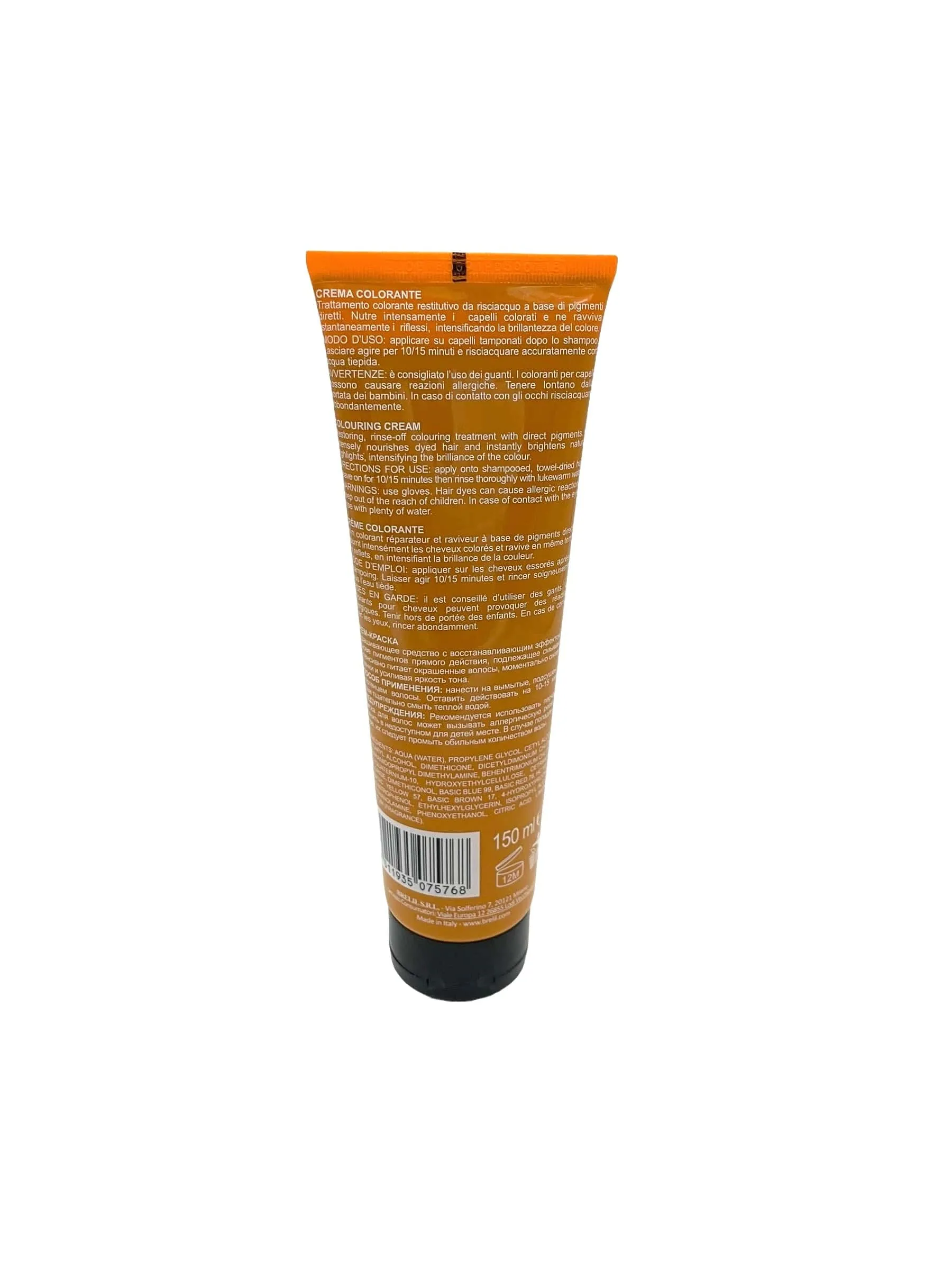 Brelil CC Color Cream Hair Mask No Ammonia, No peroxide 5.07 oz