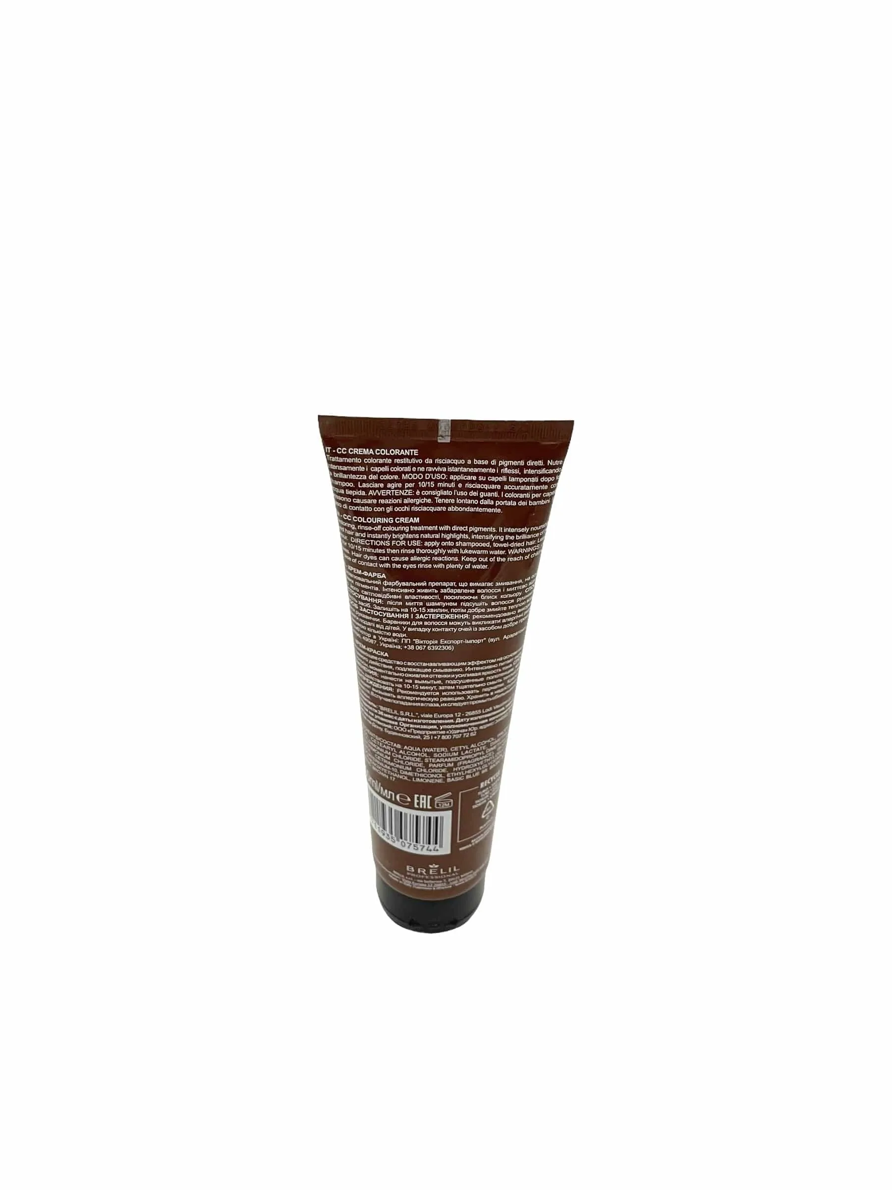 Brelil CC Color Cream Hair Mask No Ammonia, No peroxide 5.07 oz