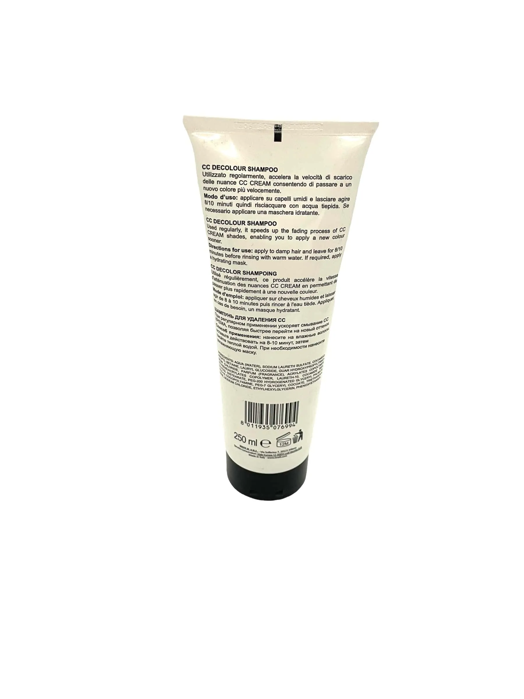 Brelil CC Color Cream Hair Mask No Ammonia, No peroxide 5.07 oz