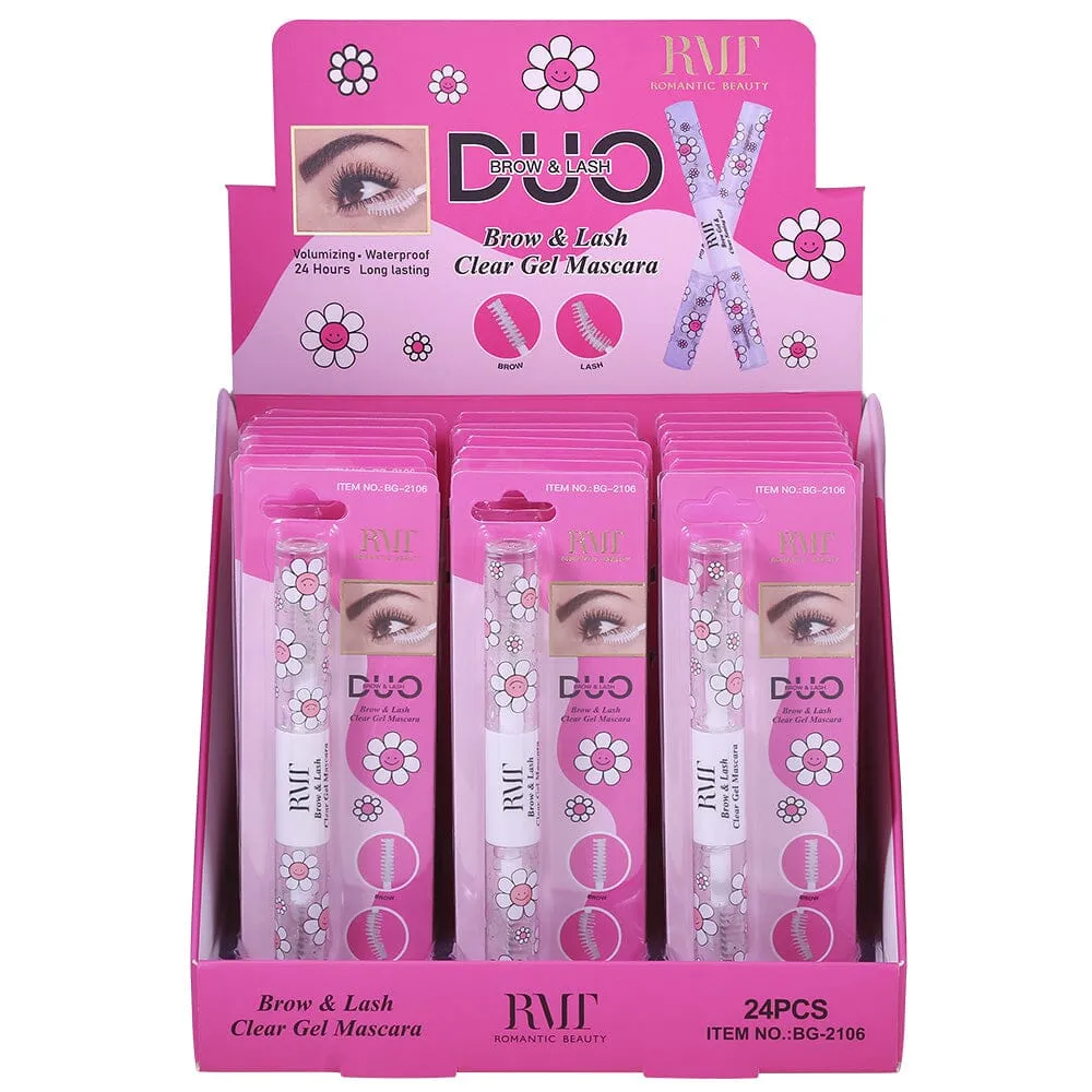 Brow & Lash Duo Clear Mascara (24 units)