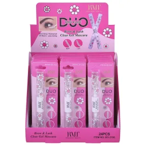 Brow & Lash Duo Clear Mascara (24 units)