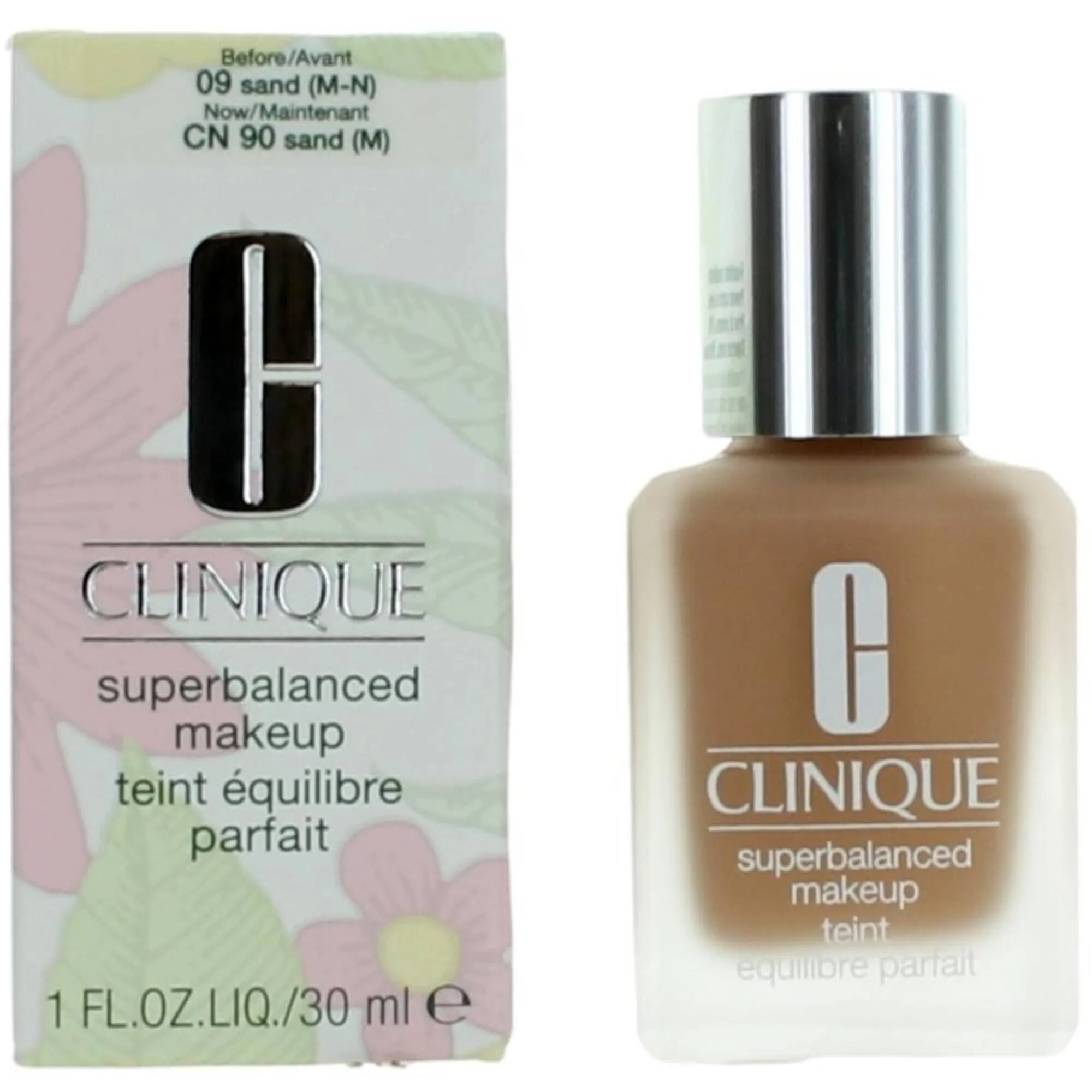 Clinique Women's Liquid Foundation - Superbalanced Oil-Free Makeup CN 90 Sand, 1 oz