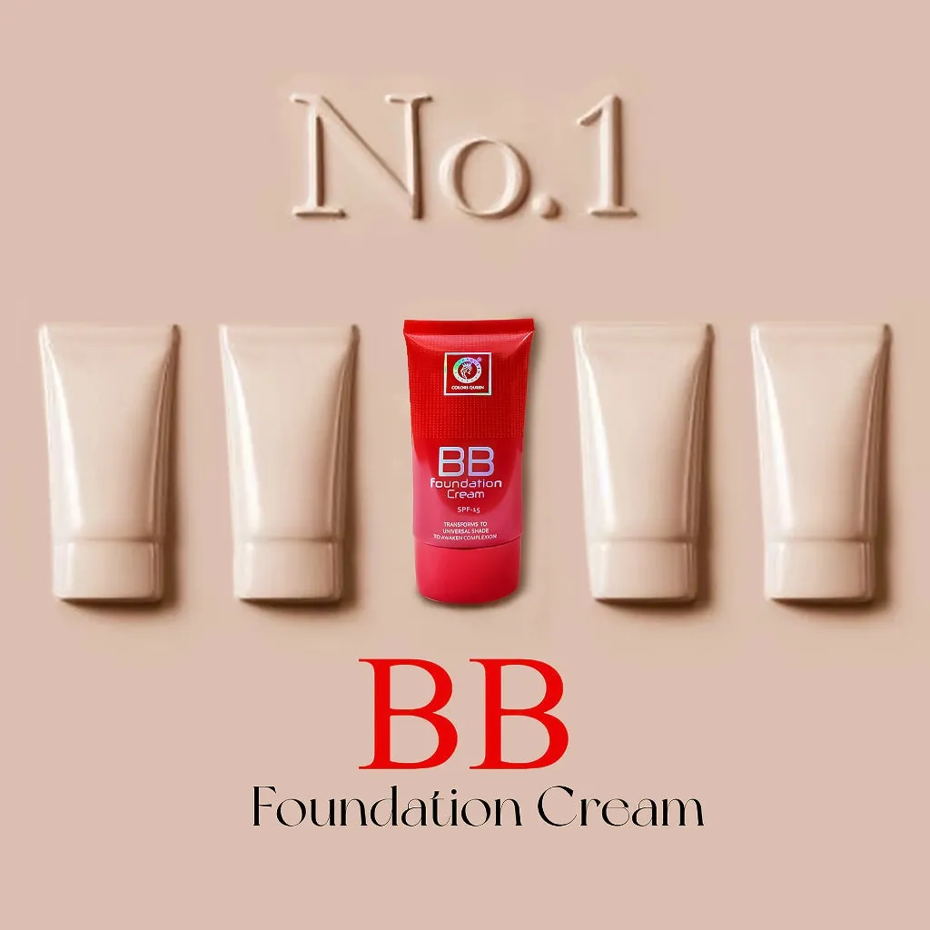 Colors Queen BB Matte Foundation Cream With SPF-15
