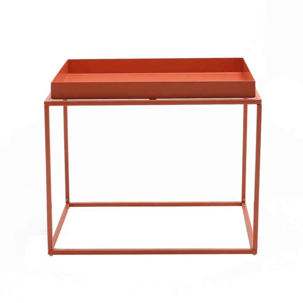Cube High Side Table - Metal