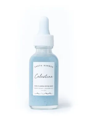 Earth Harbor Celestine Plumping Serum: Seaweed Peptides   Hyaluronic Acid