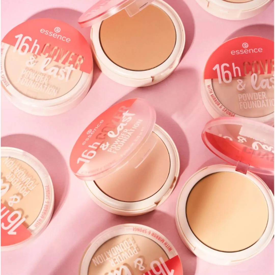 Essence 16h Cover & Last Powder Foundation 14 Espresso