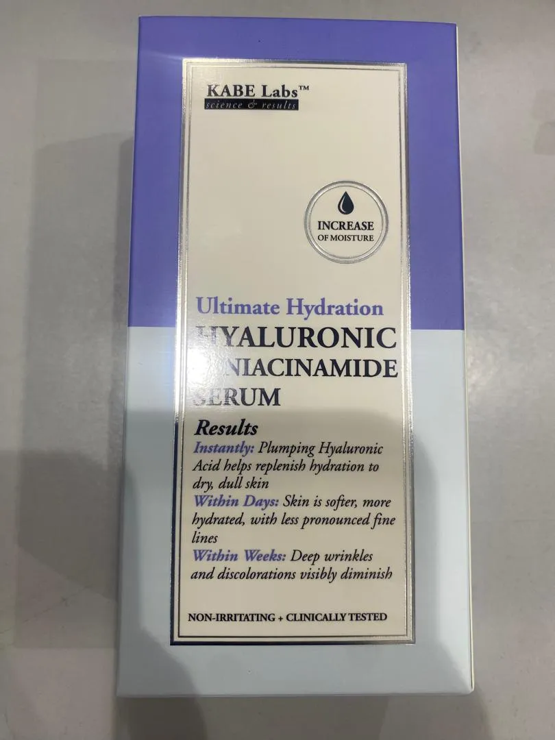 Kabe Labs Ultimate Hydration Hyaluronic & Niacinamide Serum 52ml | Hydrate & Brighten Skin