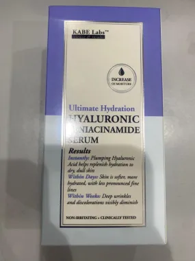 Kabe Labs Ultimate Hydration Hyaluronic & Niacinamide Serum 52ml | Hydrate & Brighten Skin