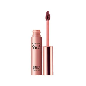 Lakme 9 to 5 Weightless Mousse Lip and Cheek Color, Rose Touch, 9g