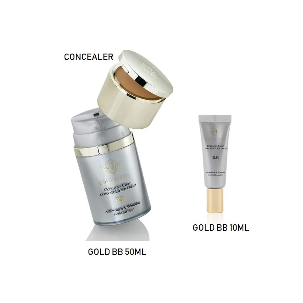 MAGIS LENE Collagen Choc Extra Gold B.B Cream SPF 30 PA   Special Gift Set