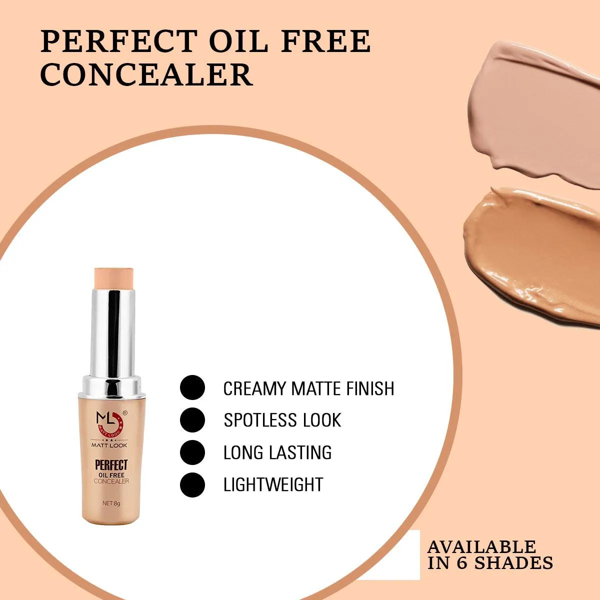 Mattlook Perfect Oil Free Concealer