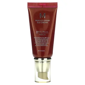 Missha, M Perfect Cover B.B Cream, SPF 42 PA   , No. 21 Light Beige, 1.7 oz (50 ml)