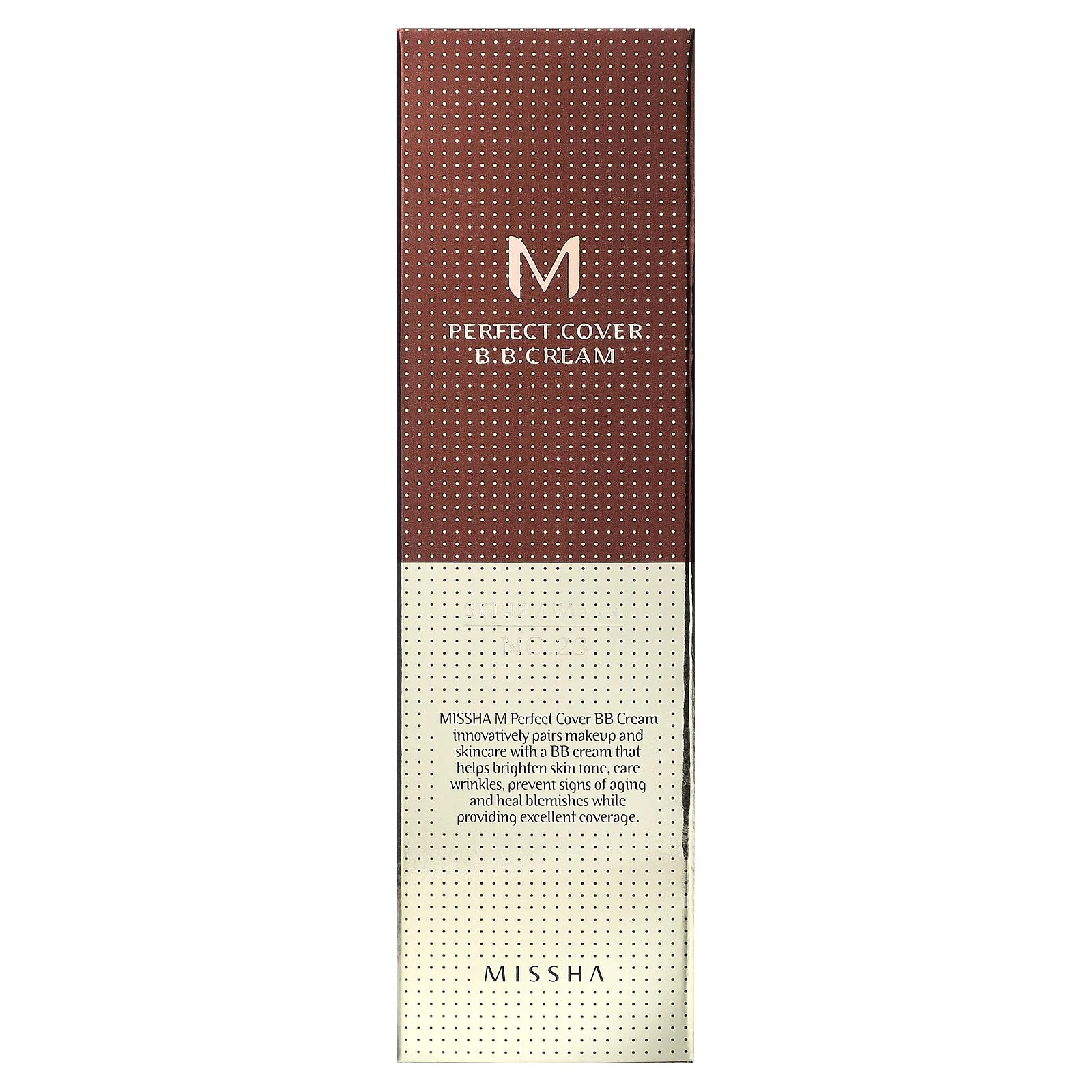 Missha, M Perfect Cover B.B Cream, SPF 42 PA   , No. 23 Natural Beige, 1.7 oz (50 ml)