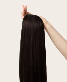 Natural Black, 20" Classic Clip-In Hair Extensions, 1B | 120g
