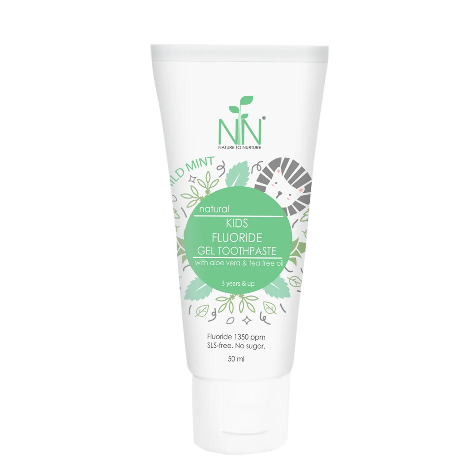 Nature to Nurture Kids Fluoride Toothpaste 50ml