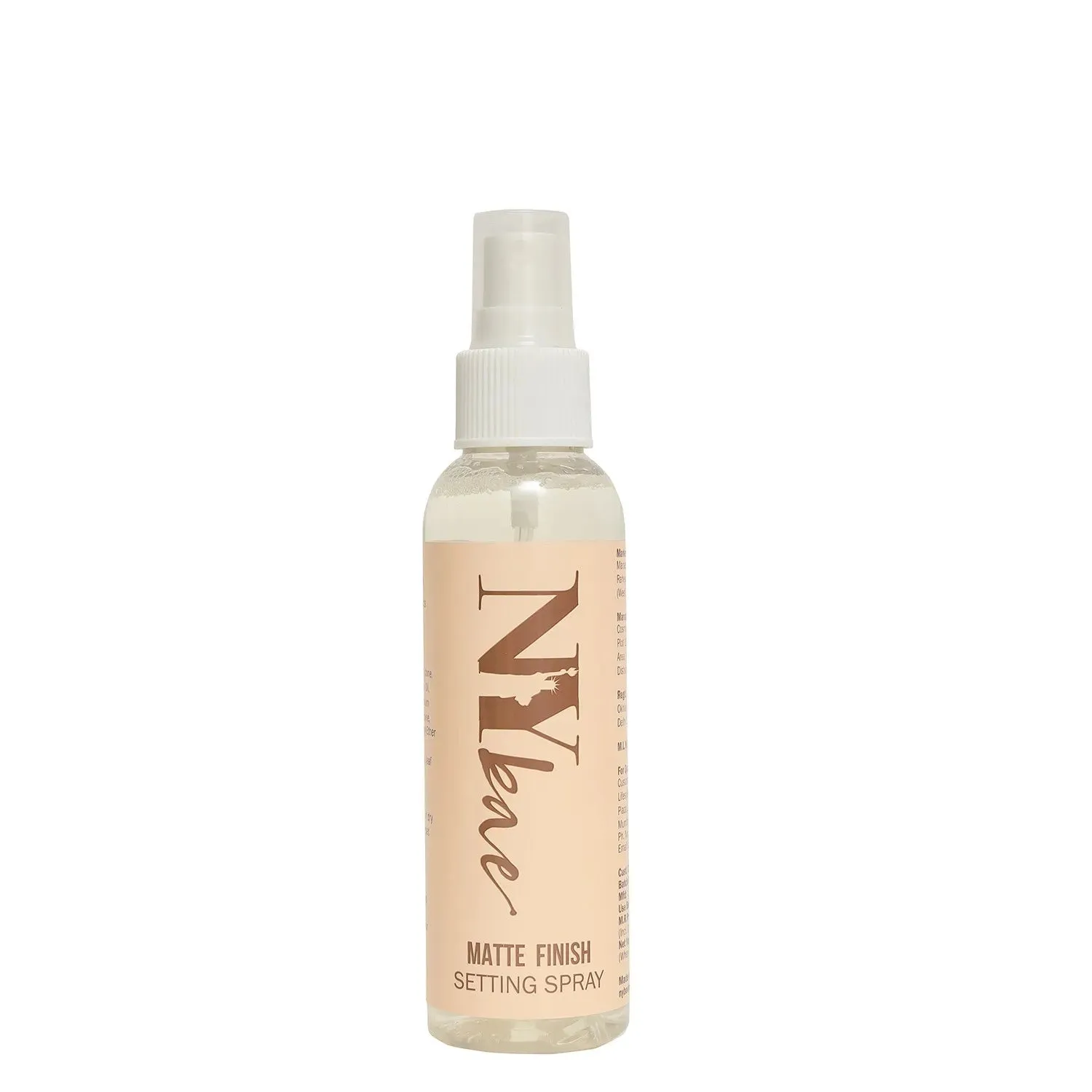 NY Bae Matte Finish Setting Spray (120 ml) | Oily Skin | Enriched With Green Tea Extracts | Prevents Melting | Long-Lasting | Sweatproof | Hydrating