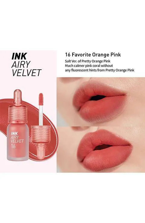 Peripera Ink Airy Velvet (0.14 fl oz, 14 Color)