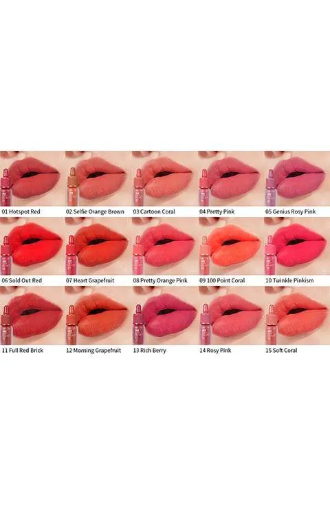 Peripera Ink Airy Velvet (0.14 fl oz, 14 Color)
