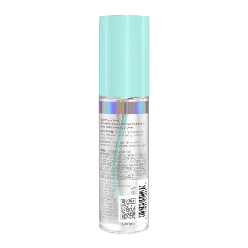 Real Techniques Sponge  Makeup Setting Spray for Face, Mattify with Niacinamide