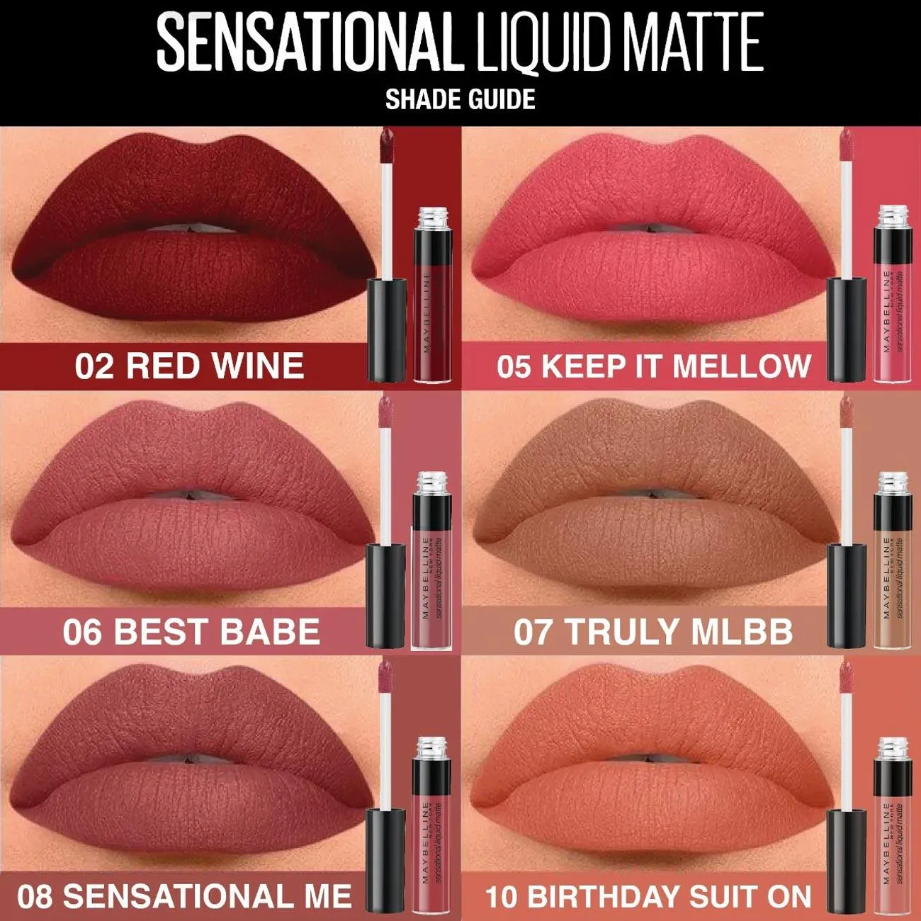 Sensational Liquid Matte Lip Gloss