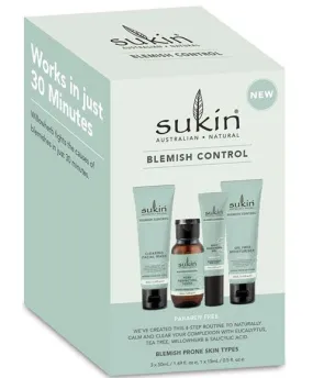 Sukin Australian Natural Skincare Blemish Control Kit