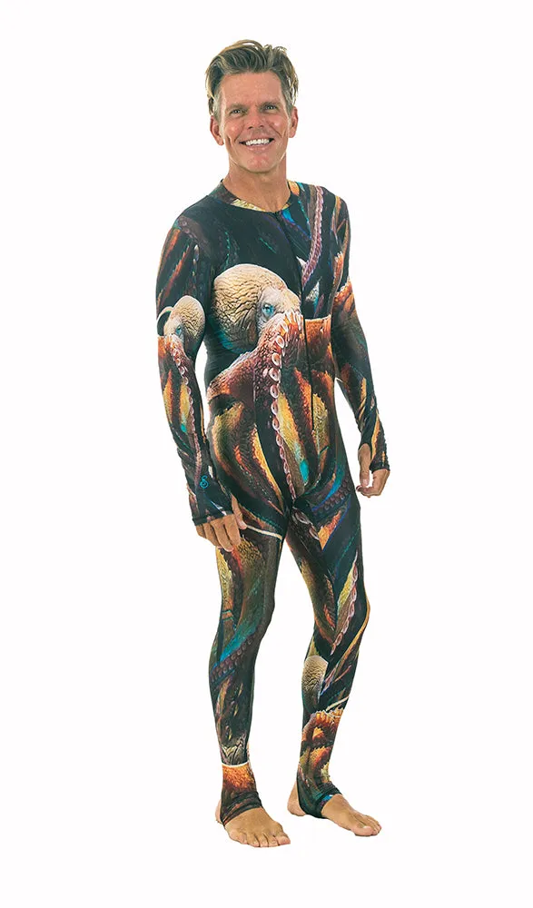 The Kraken - Front Zippered Diveskin (Giant Pacific Octopus)