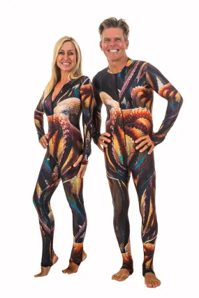 The Kraken - Front Zippered Diveskin (Giant Pacific Octopus)