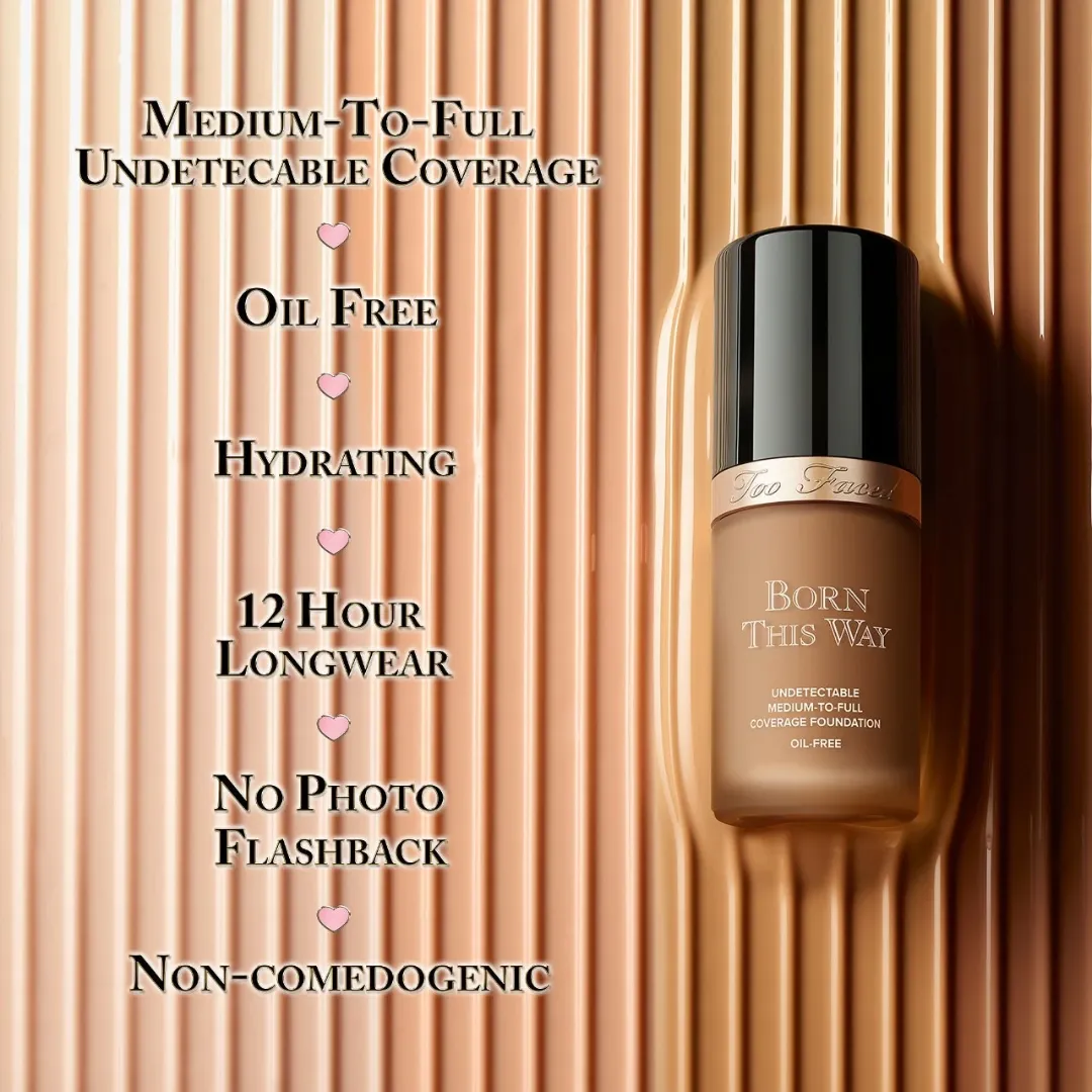 Too Faced Born This Way Flawless Coverage Natural Finish Foundation