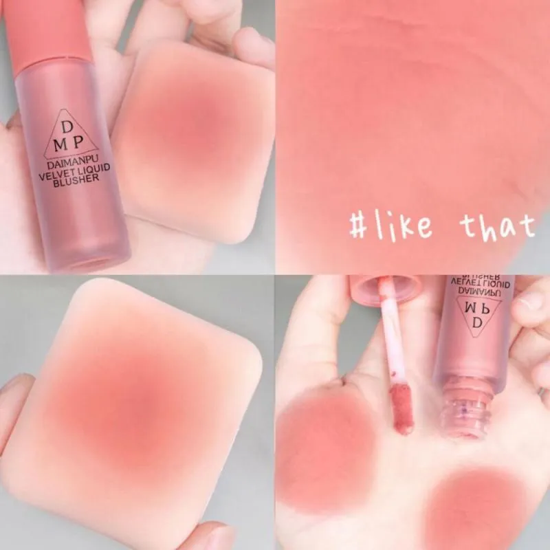 VenusFox Natural Blush Makeup Palette Mineral Powder Red Rouge Lasting Cream Cheek Tint  Face Makeup