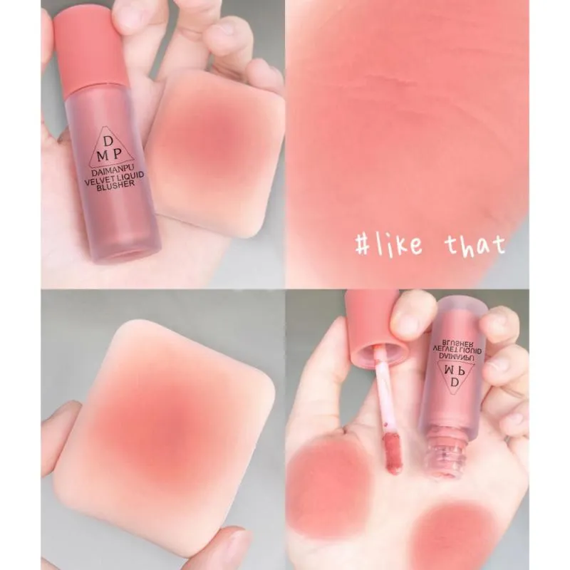 VenusFox Natural Blush Makeup Palette Mineral Powder Red Rouge Lasting Cream Cheek Tint  Face Makeup